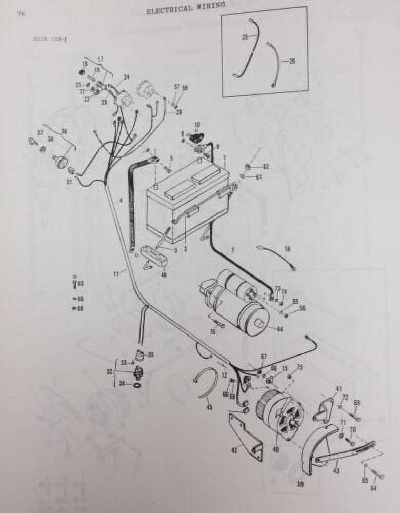 john deere 245 parts diagram