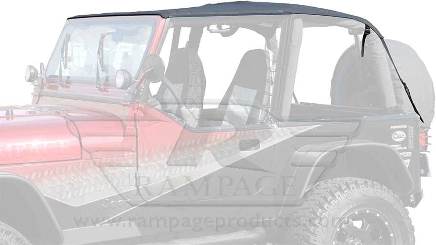 jeep wrangler yj soft top parts diagram