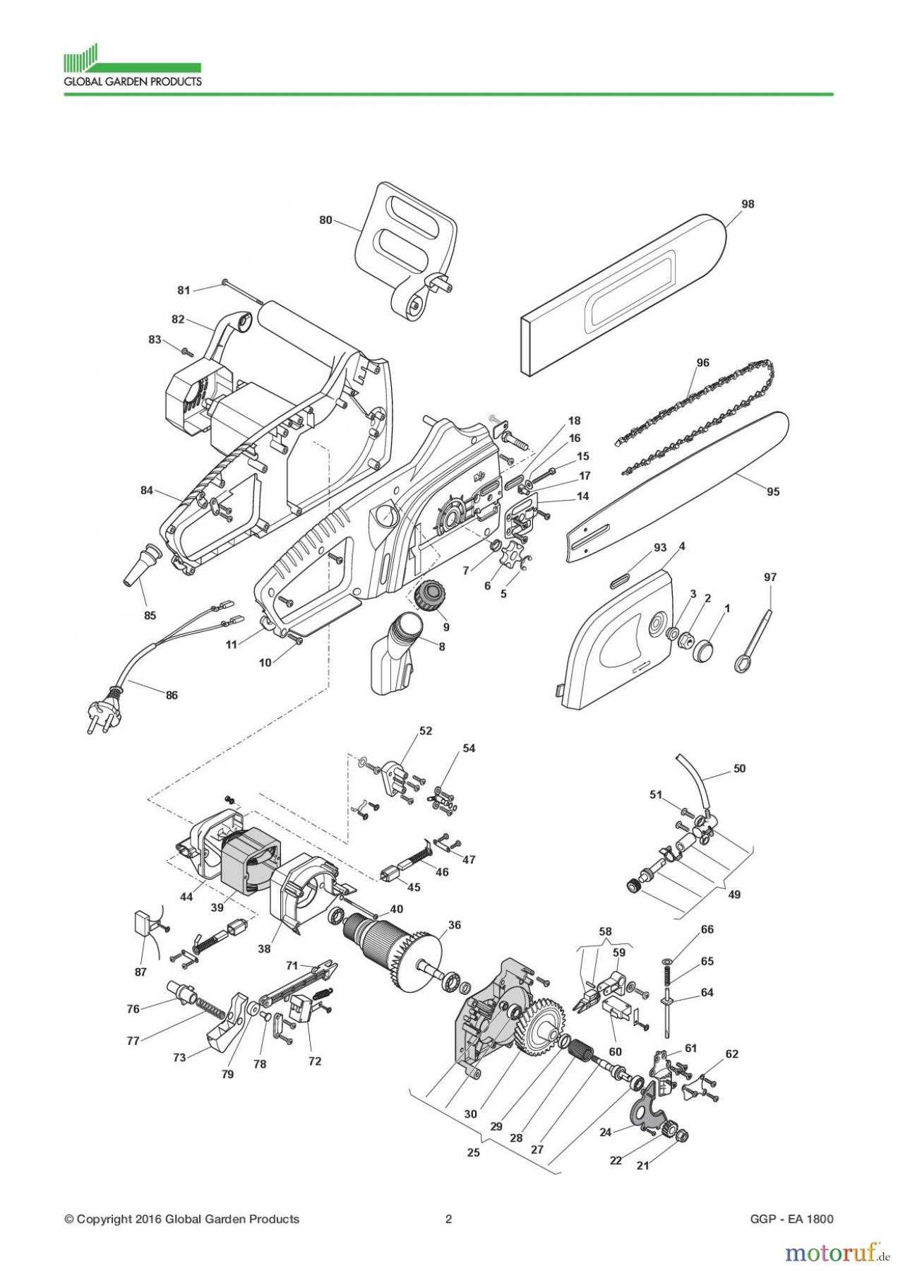 ms180c parts diagram