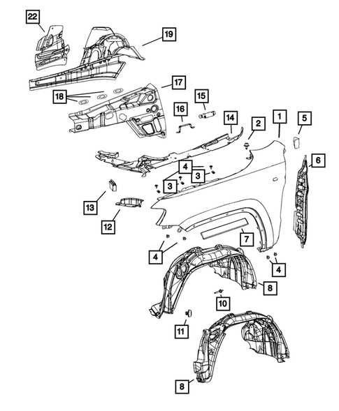 2019 jeep grand cherokee parts diagram