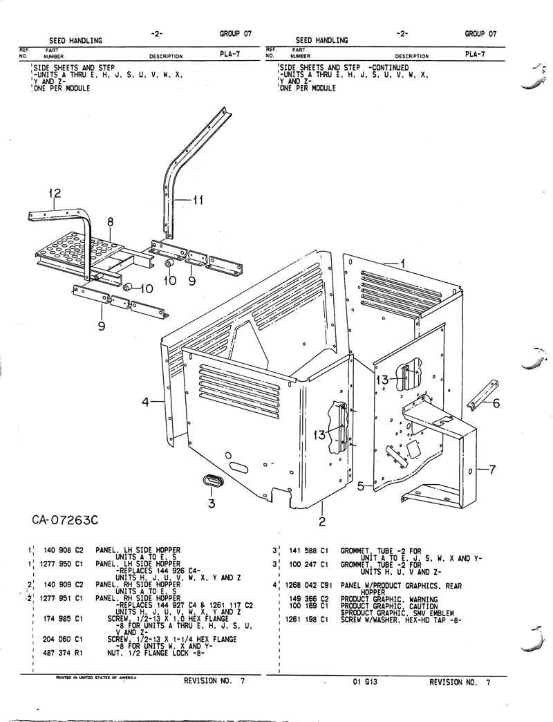 international parts diagram