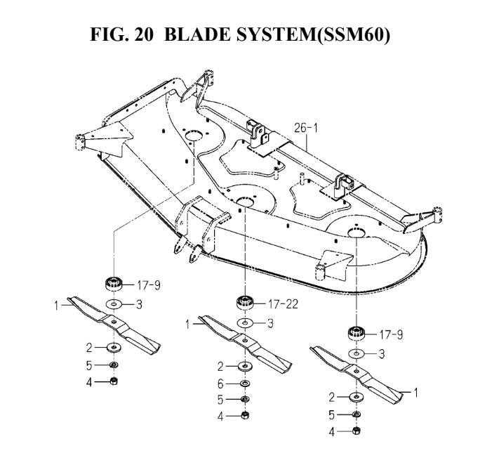 husqvarna 54 inch deck parts diagram