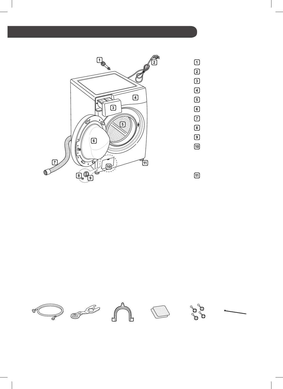 lg top load washing machine parts diagram