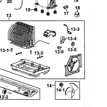 samsung rf267aers parts diagram