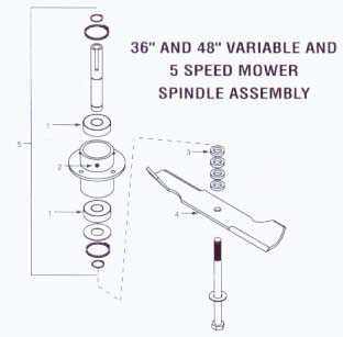 bobcat walk behind mower parts diagram