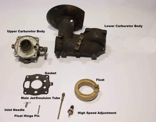 parts diagram for briggs and stratton carburetor