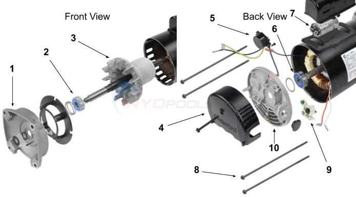 century motor parts diagram