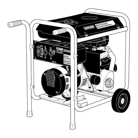 craftsman generator parts diagram