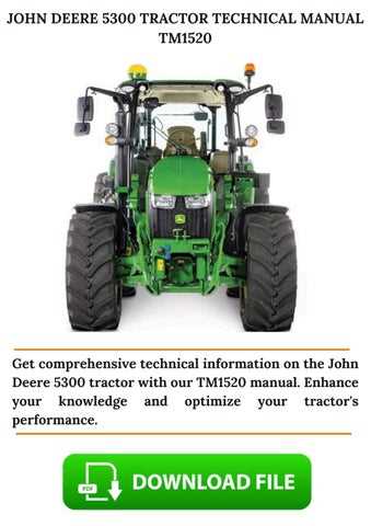 john deere 5300 parts diagram