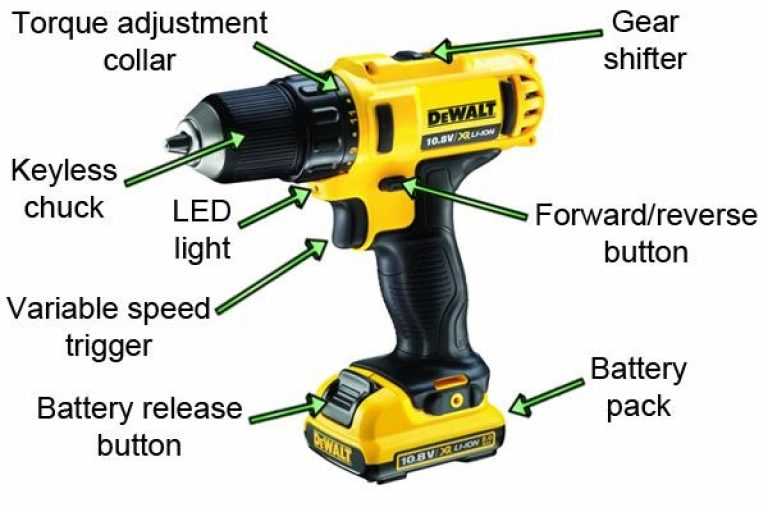 dewalt cordless drill parts diagram