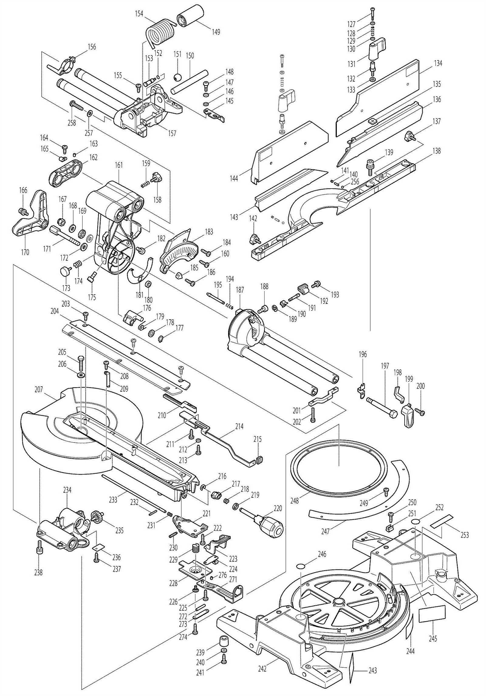 makita ls1013l parts diagram