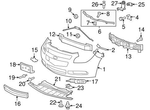 2008 chevy malibu parts diagram