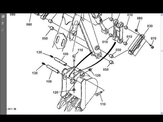 kubota bh77 parts diagram