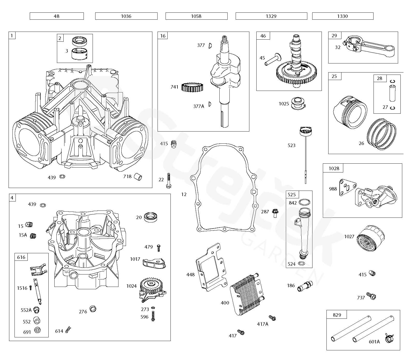 23 hp briggs and stratton vanguard parts diagram