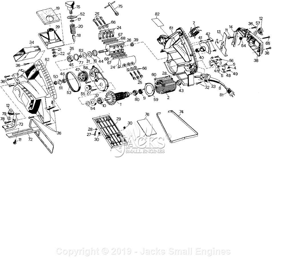 dewalt planer parts diagram