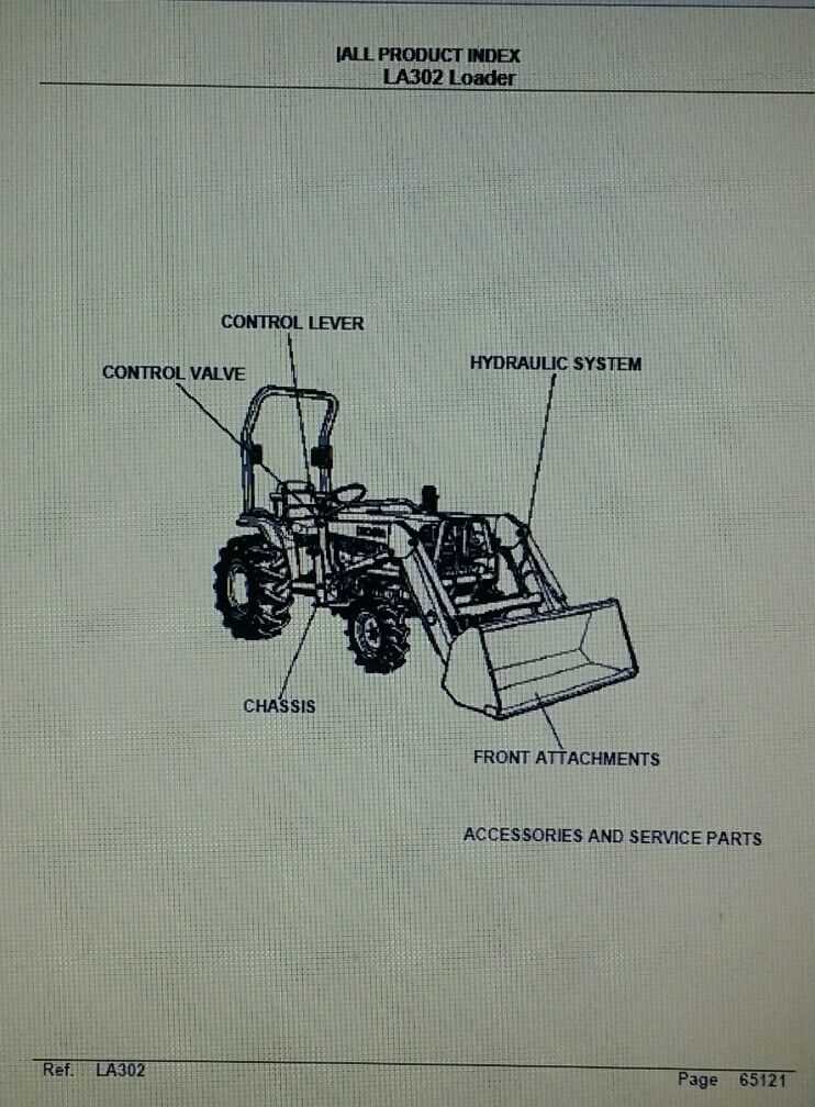 kubota la243 parts diagram