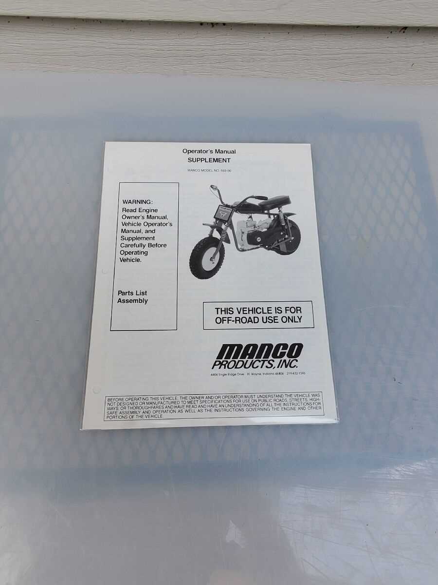 manco go kart parts diagram