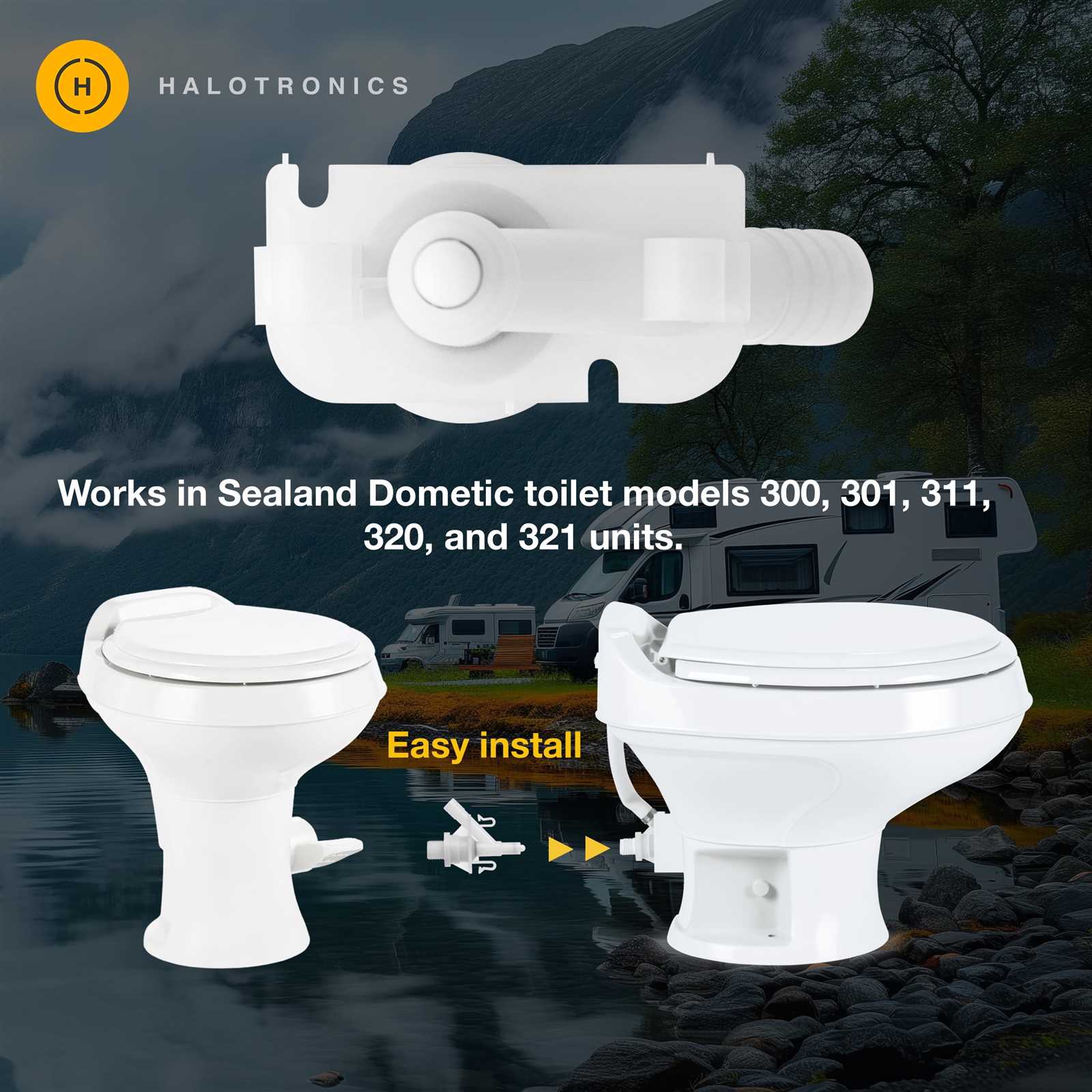 dometic 311 rv toilet parts diagram