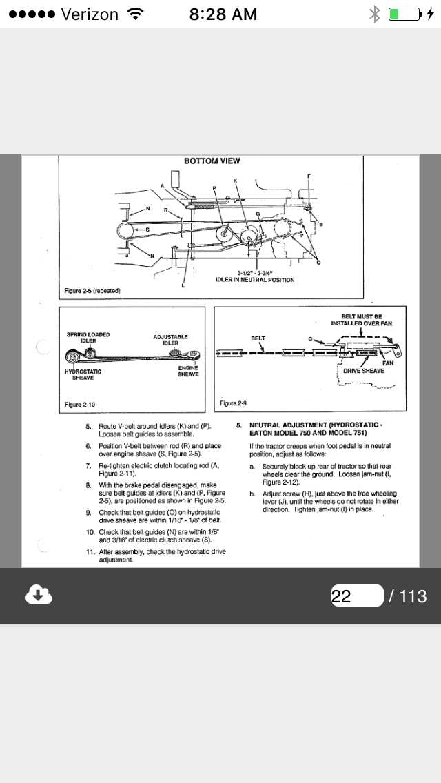 bolens st120 parts diagram