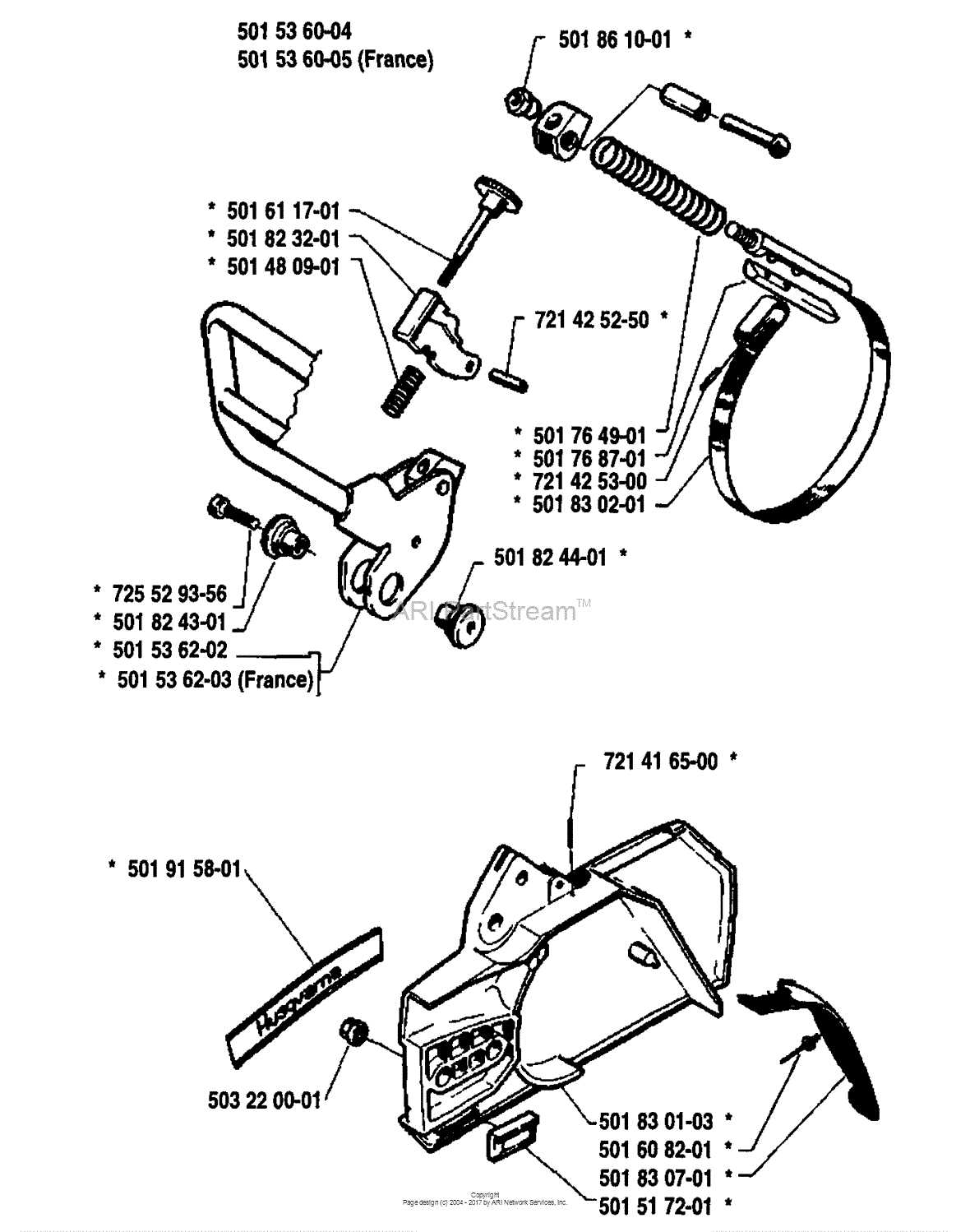 husqvarna 51 parts diagram