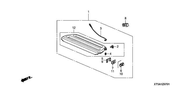 2015 honda fit parts diagram