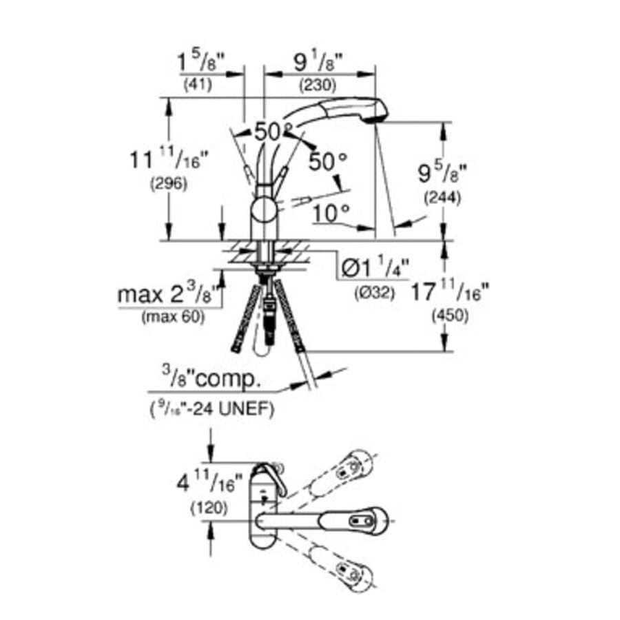 grohe ladylux plus parts diagram