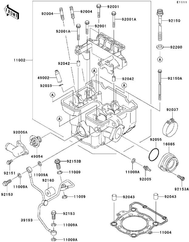 klx 250 parts diagram