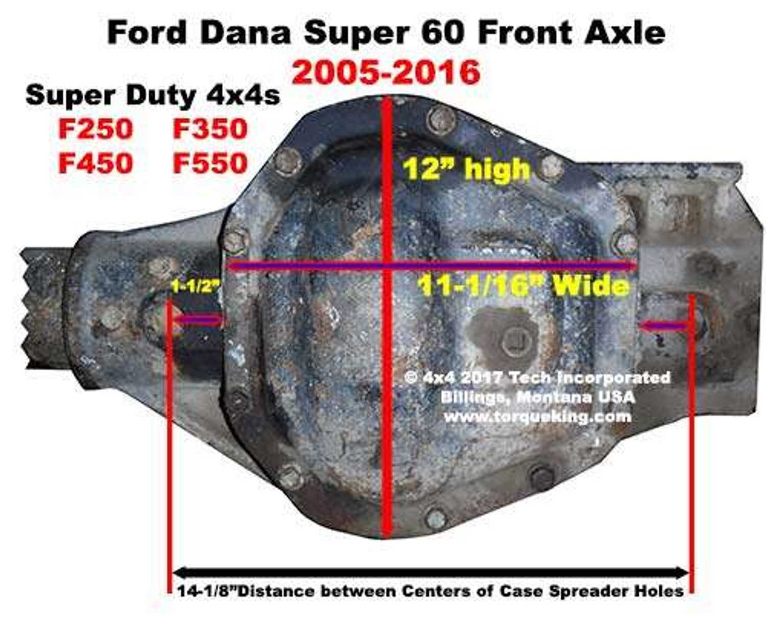 ford f350 front axle parts diagram