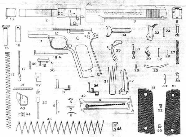 1911 series 80 parts diagram