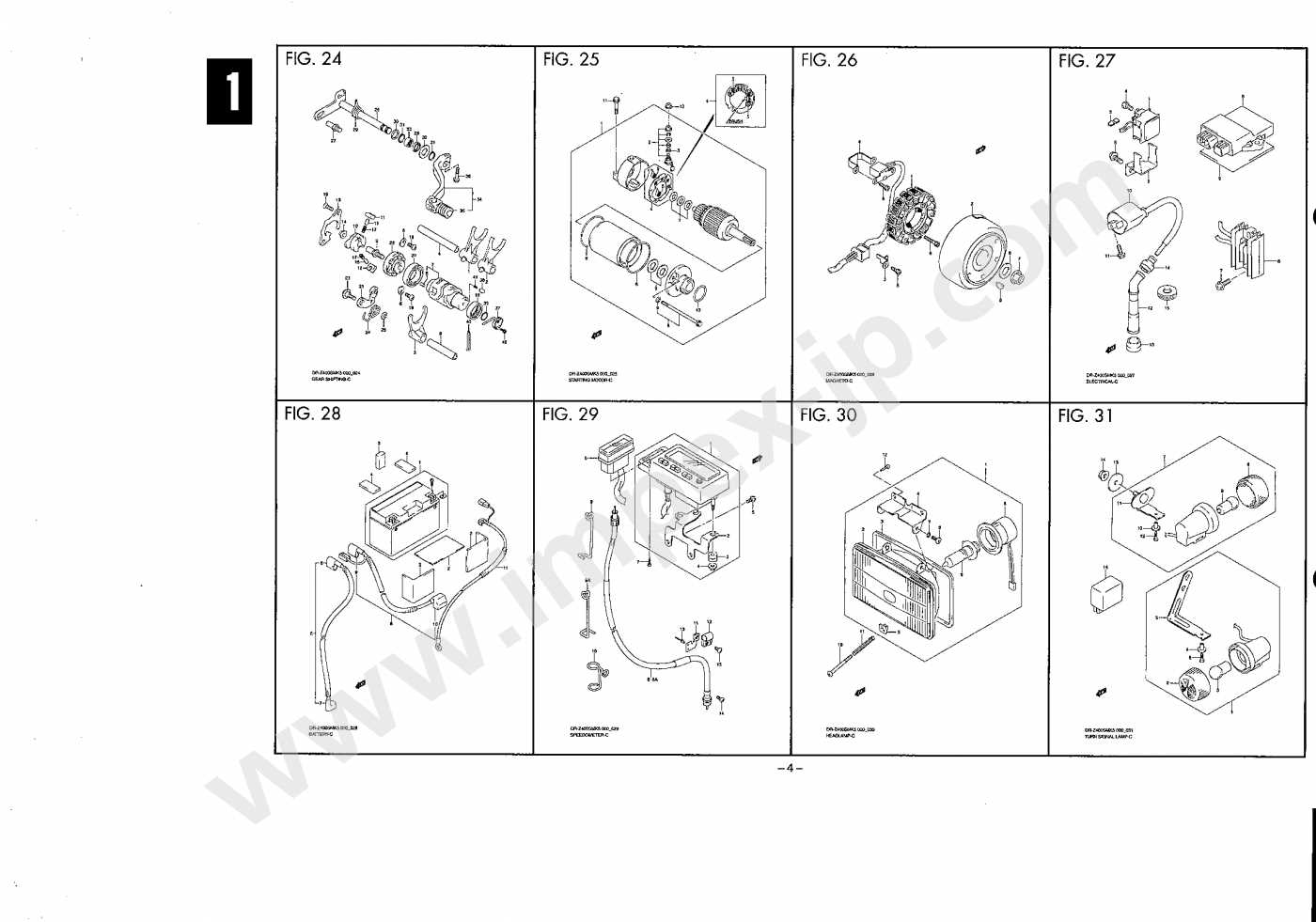 drz400sm parts diagram