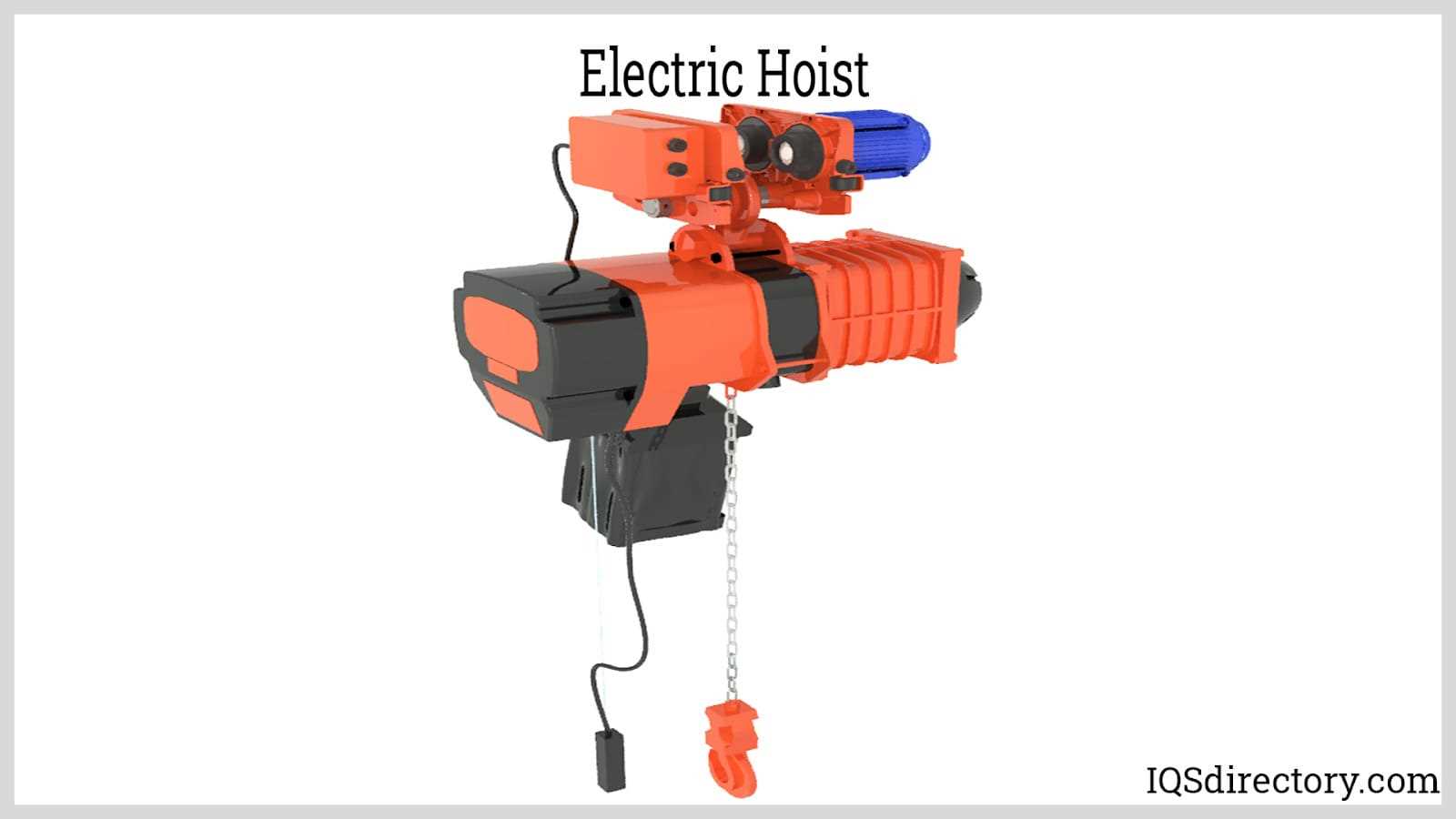 electric chain hoist parts diagram