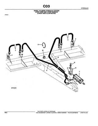 john deere planter parts diagram