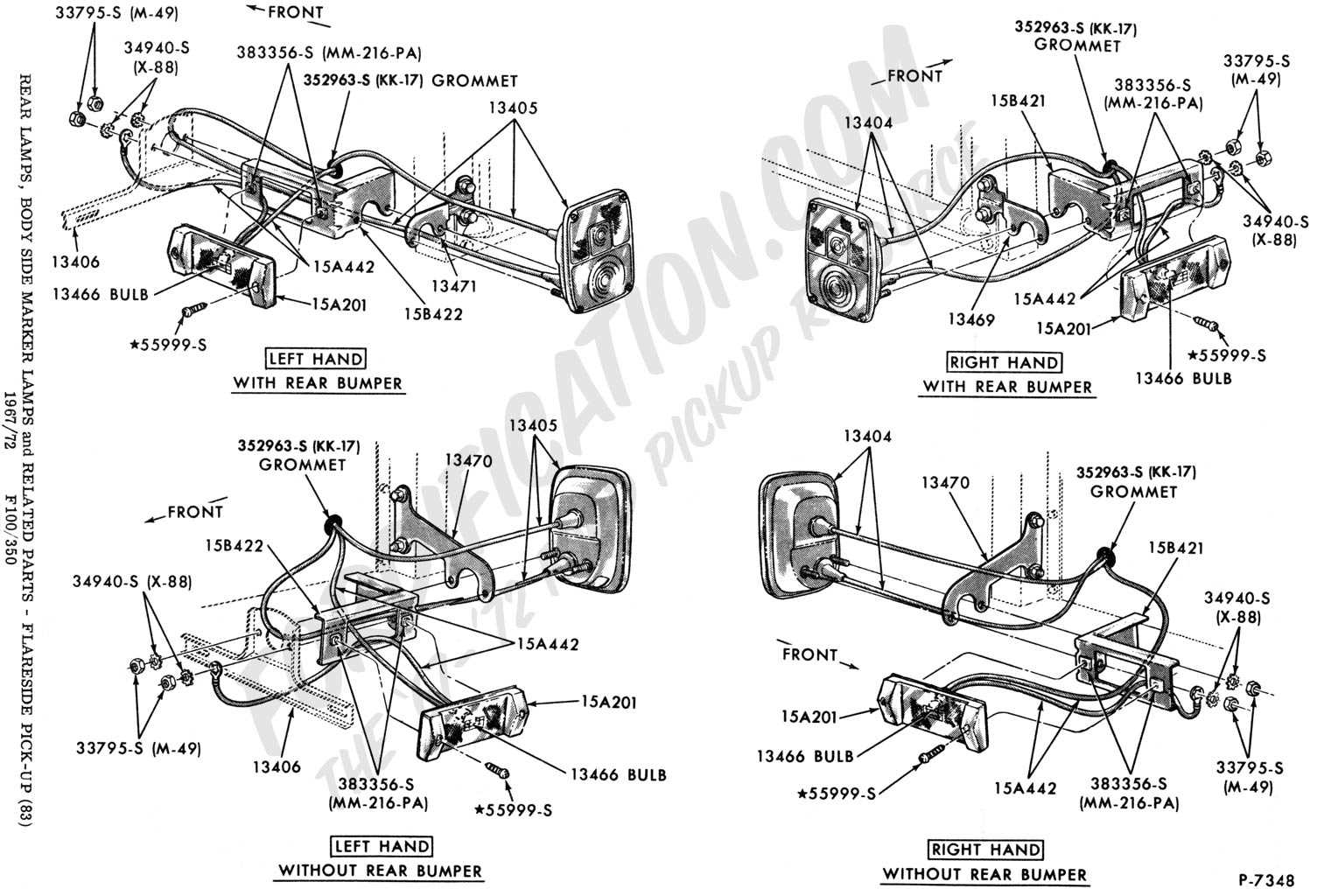 ford truck parts diagrams