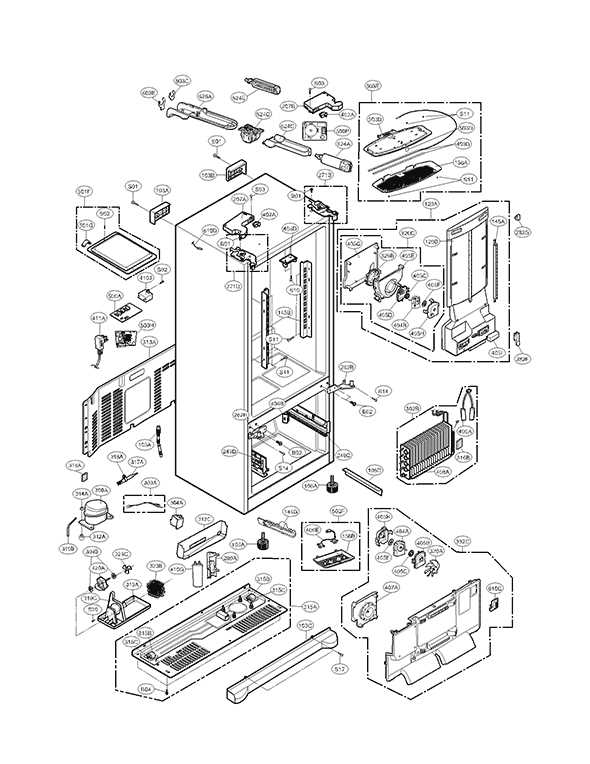 kenmore elite refrigerator model 795 parts diagram