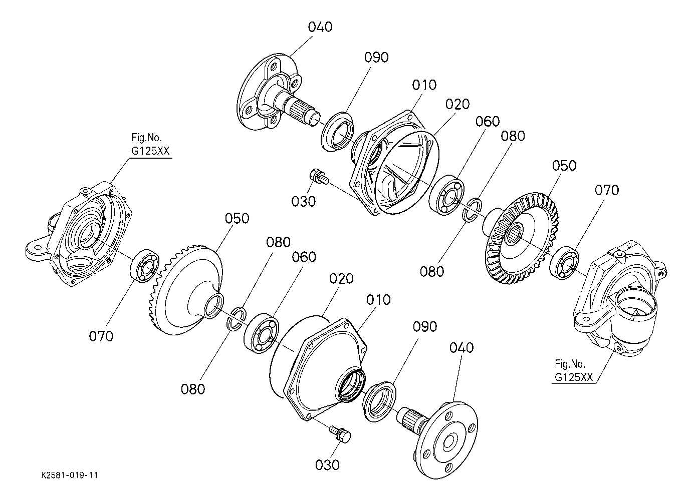 kubota bx2350 parts diagram