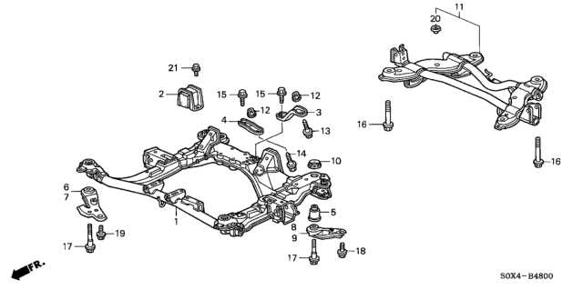 2004 honda odyssey parts diagram