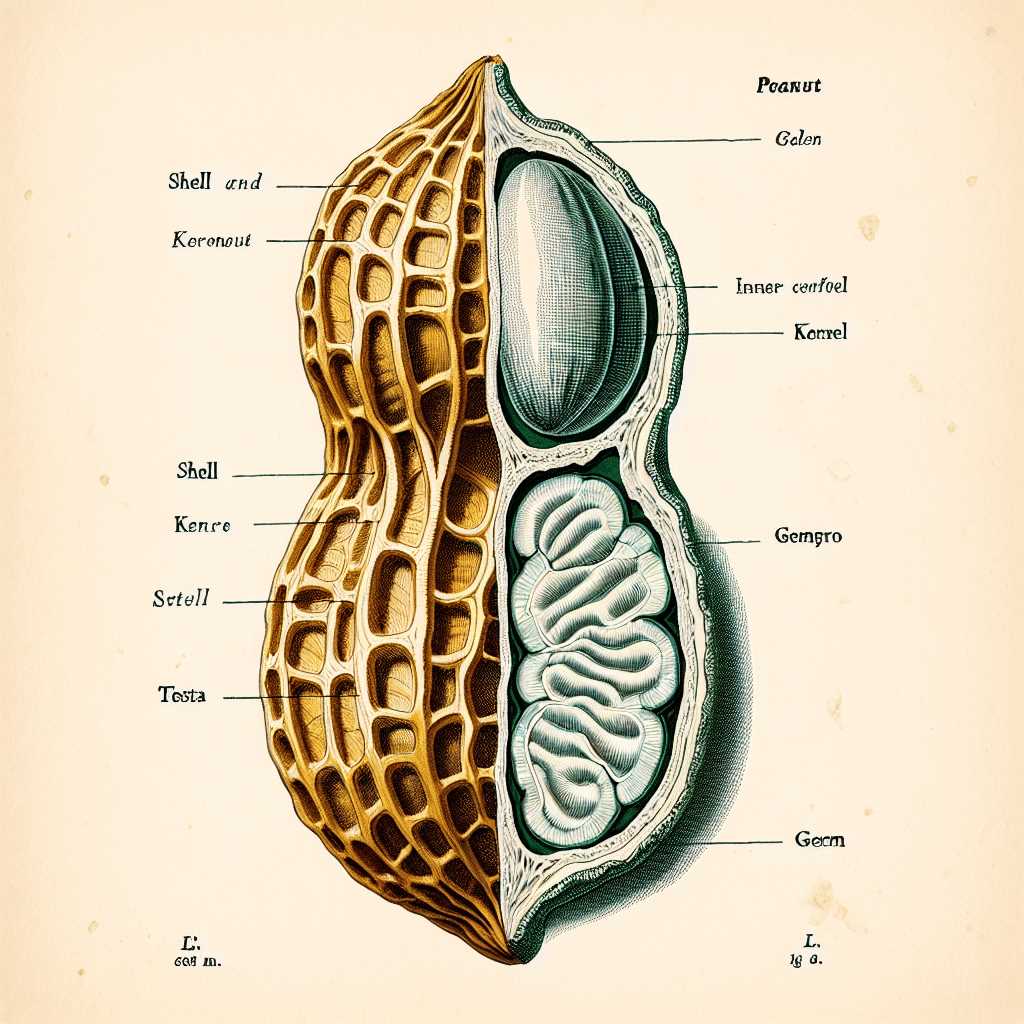 peanut parts diagram