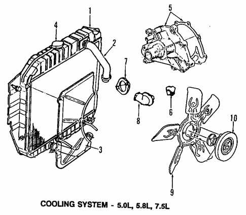 ford e 350 parts diagram