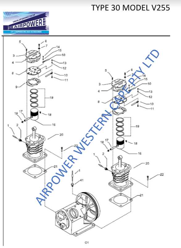 ingersoll rand t30 parts diagram