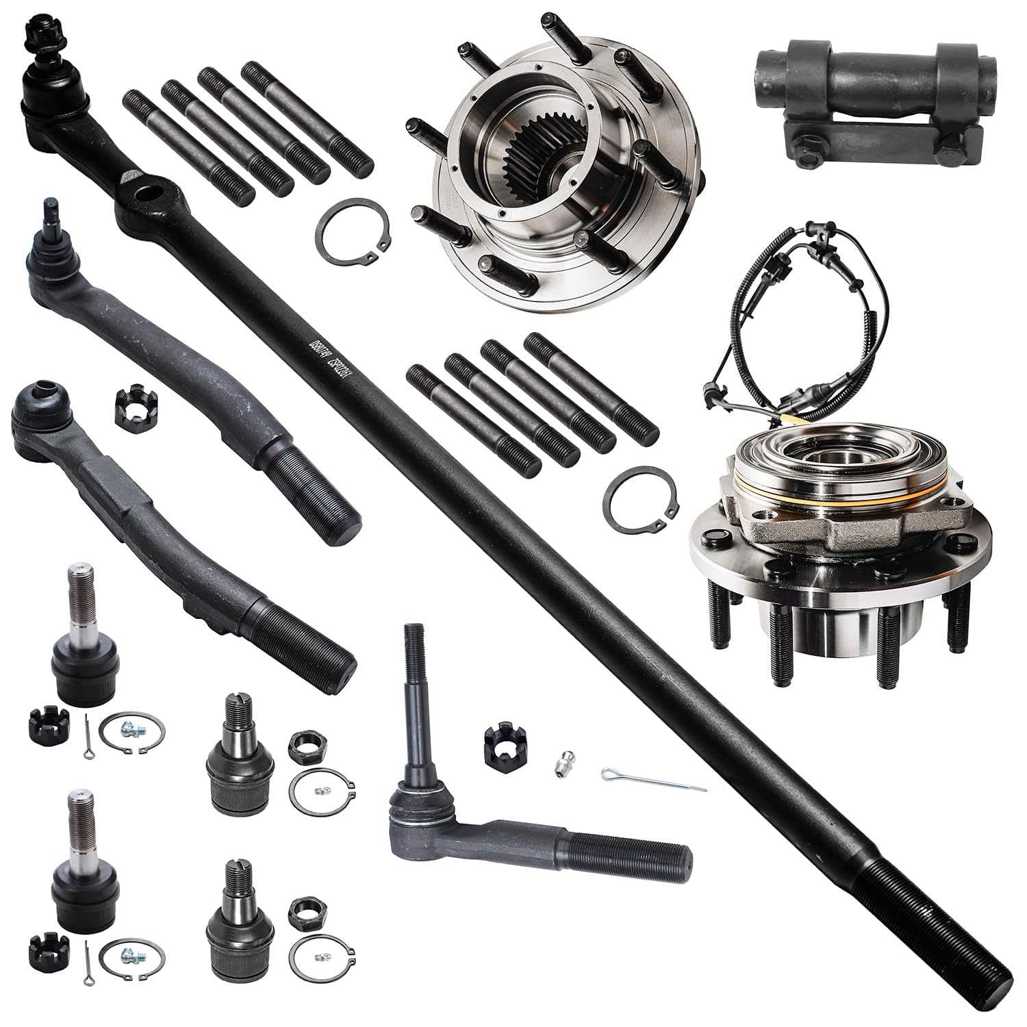 2005 ford f250 front axle parts diagram