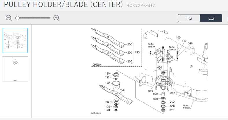 kubota zd331 72 deck parts diagram