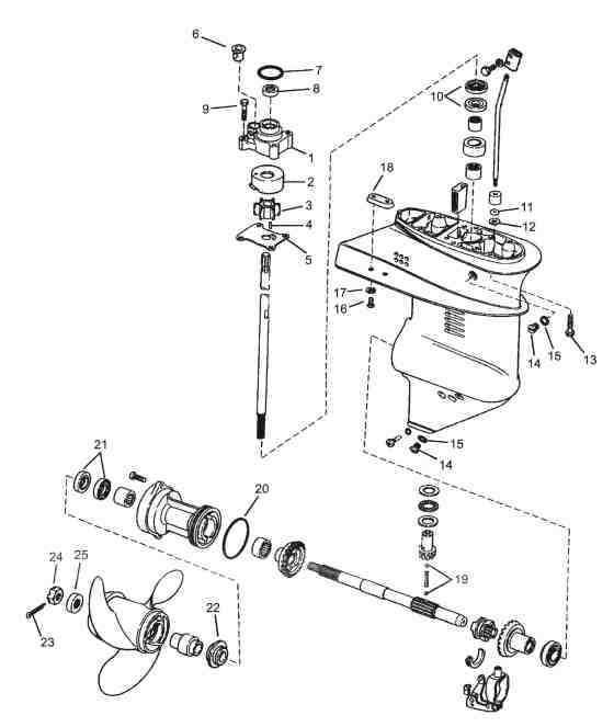 outboard jet parts diagram