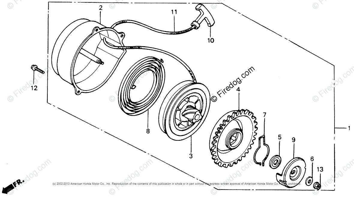 honda hrs21 parts diagram