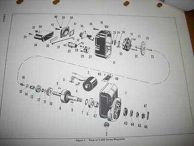 bendix magneto parts diagram