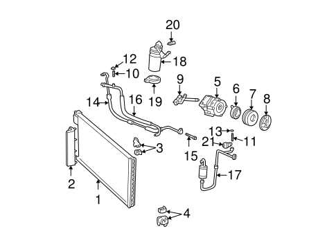 2001 ford mustang parts diagram