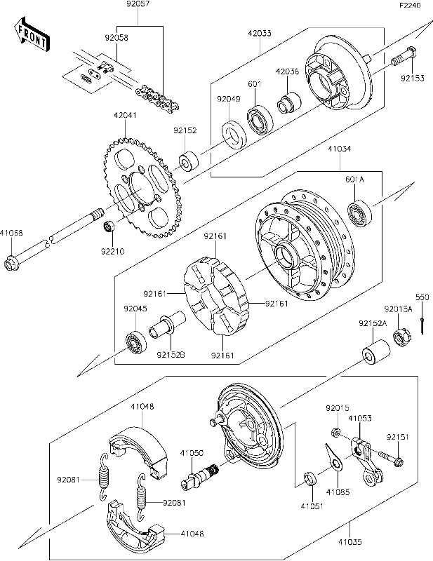 klx 110 parts diagram