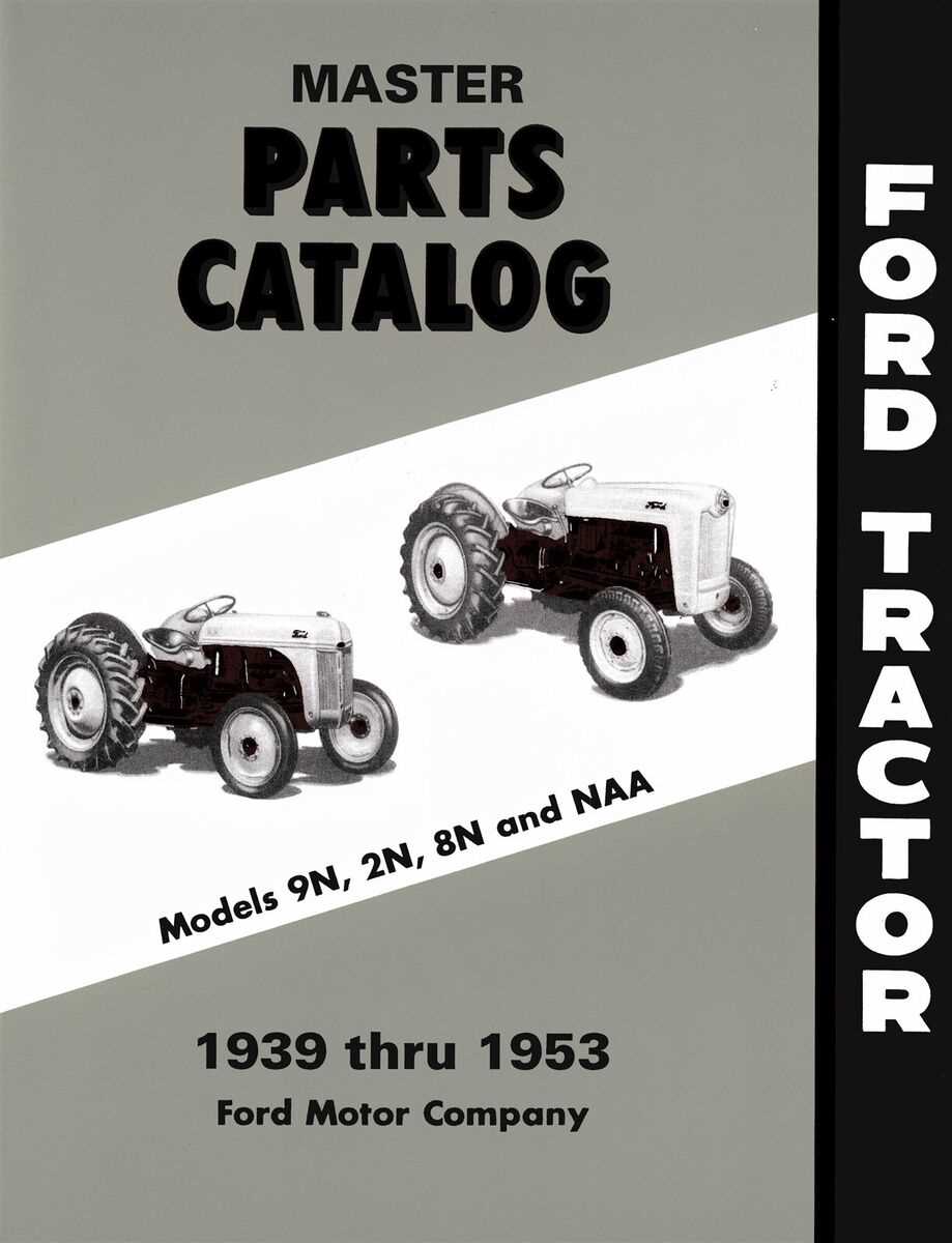 ford naa parts diagram