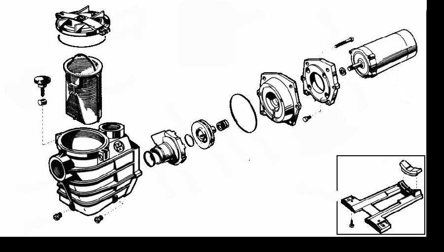 hayward super pump 2 parts diagram