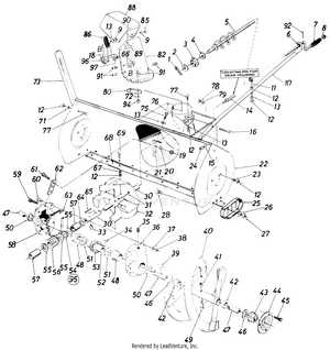 model ariens snowblower parts diagram