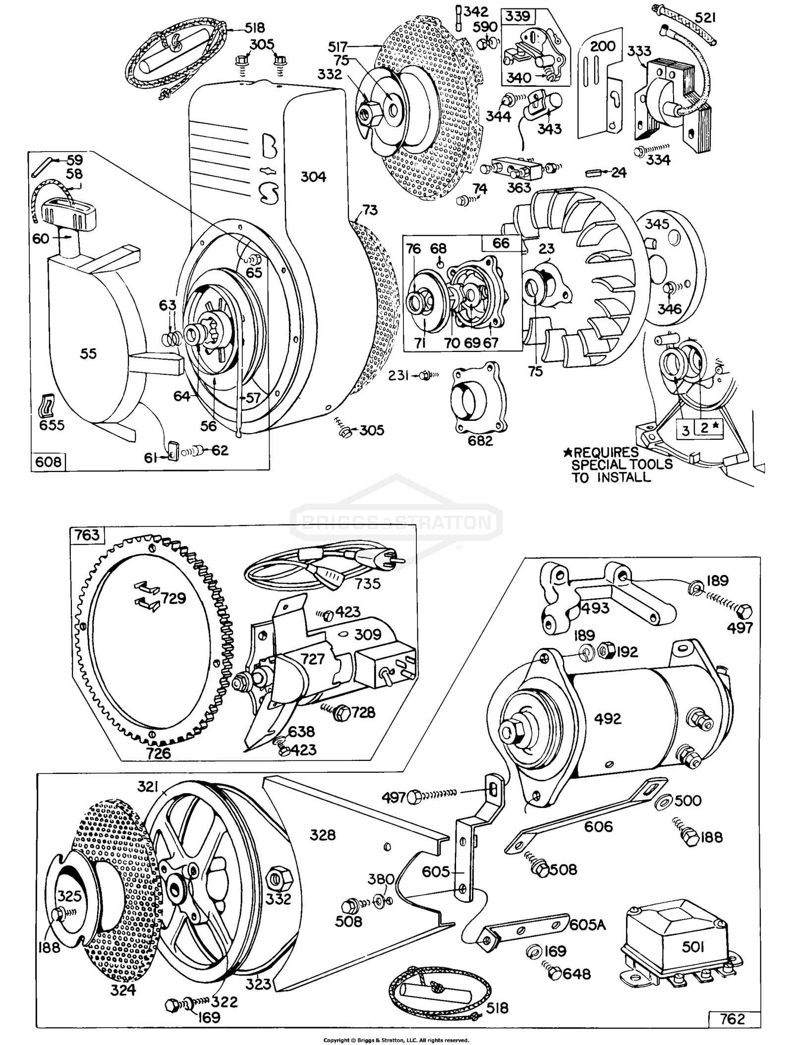 briggs and stratton 92502 parts diagram